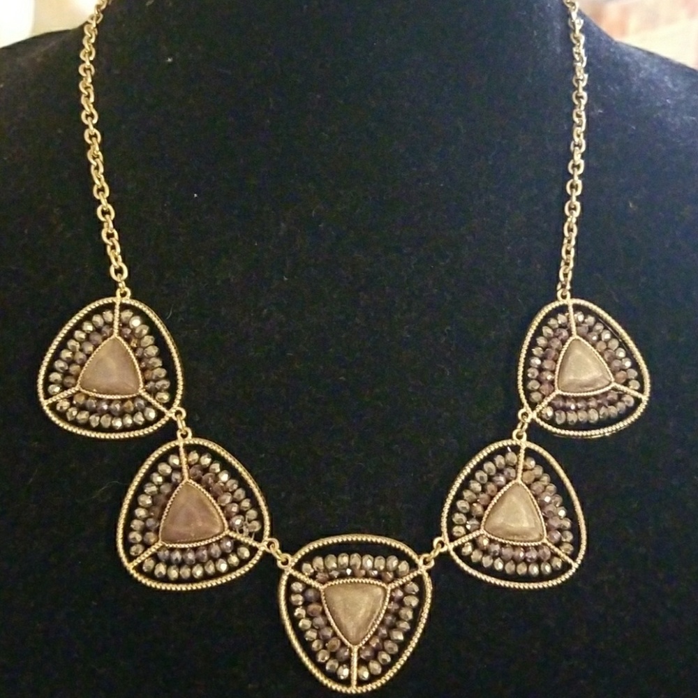 Beautiful marchesite necklace very good quality ad